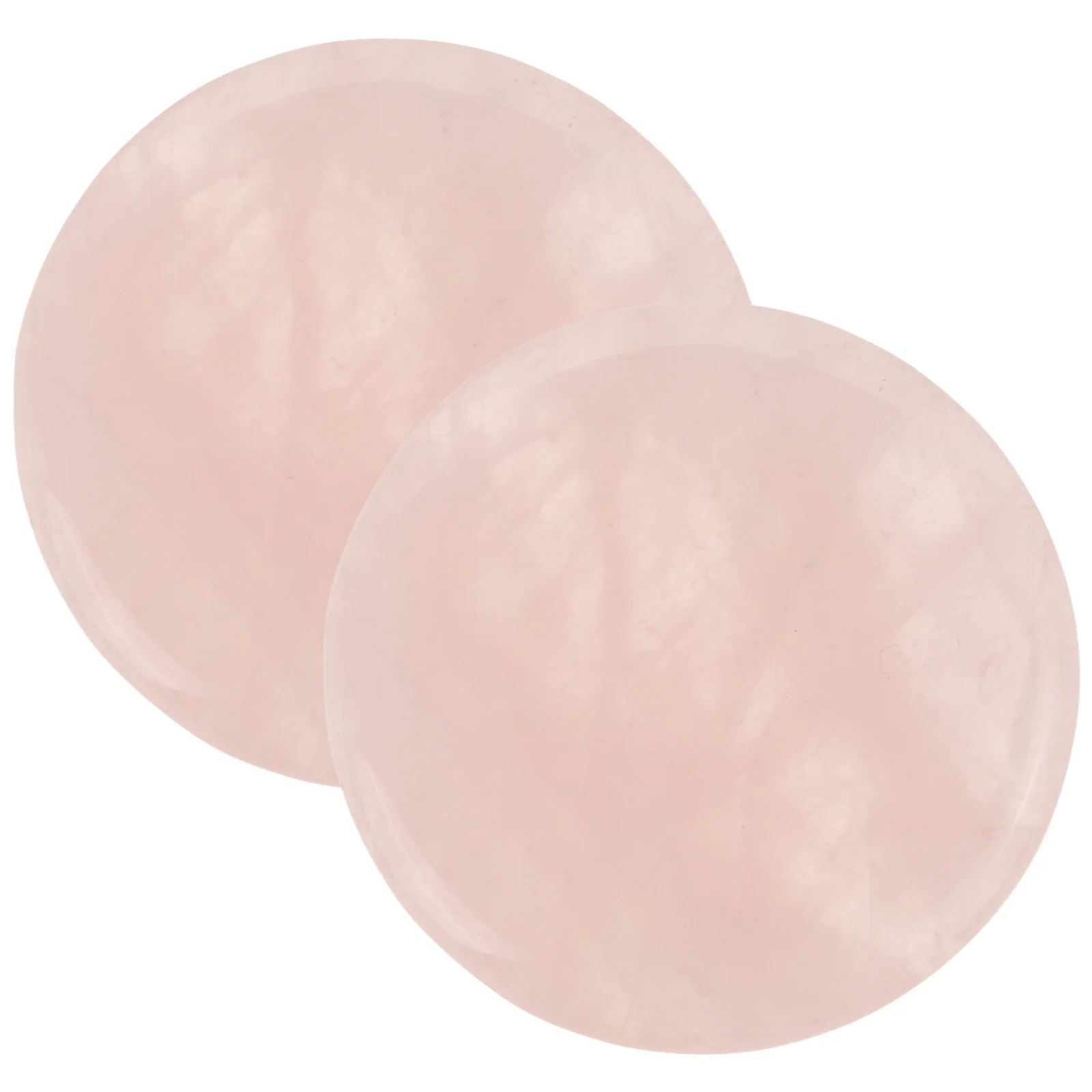 2 Stuks Wimper Extensions Jade Steen Premium Lijm Pallethouder Ronde Pad voor Vrouwen Dames Roze Wimper Extensions Jade