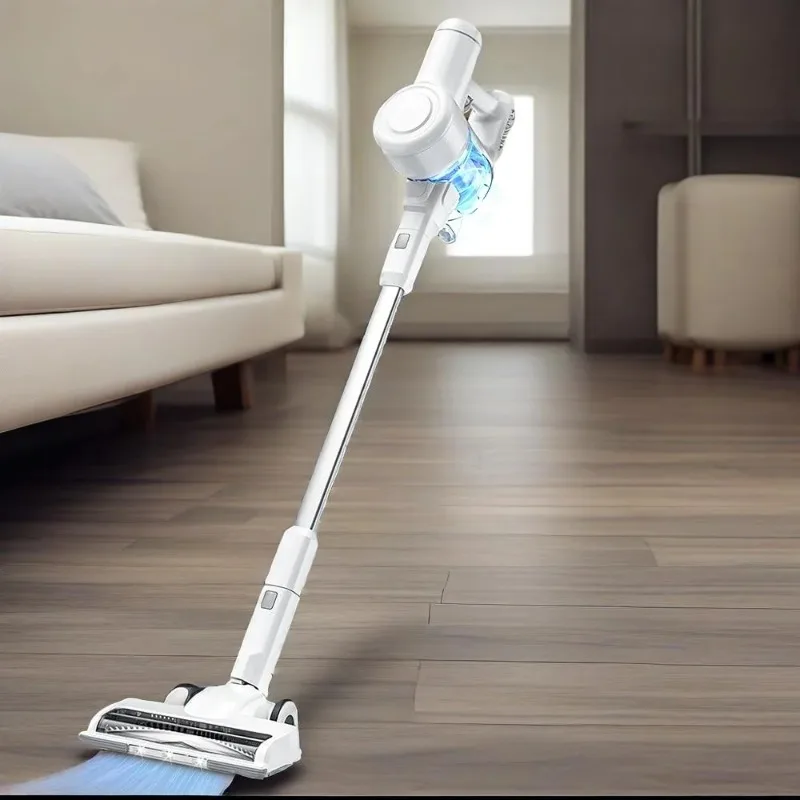 

Cordless Stick Vacuum Cleaner, Up to 45 Minutes, 24000Pa Suction Power, White