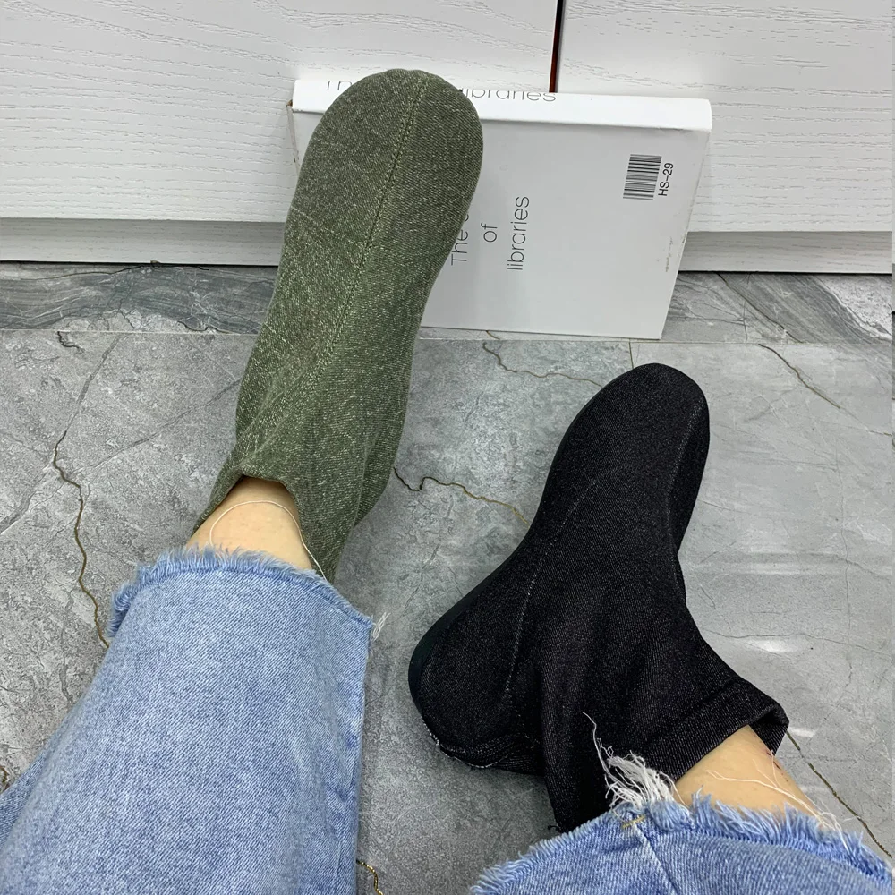 Fashion Women Boots Warm Fur Ankel Boots Plus Size Casual Flats Boots Antislip Snow Boots Winter Leather Plush Women Shoes