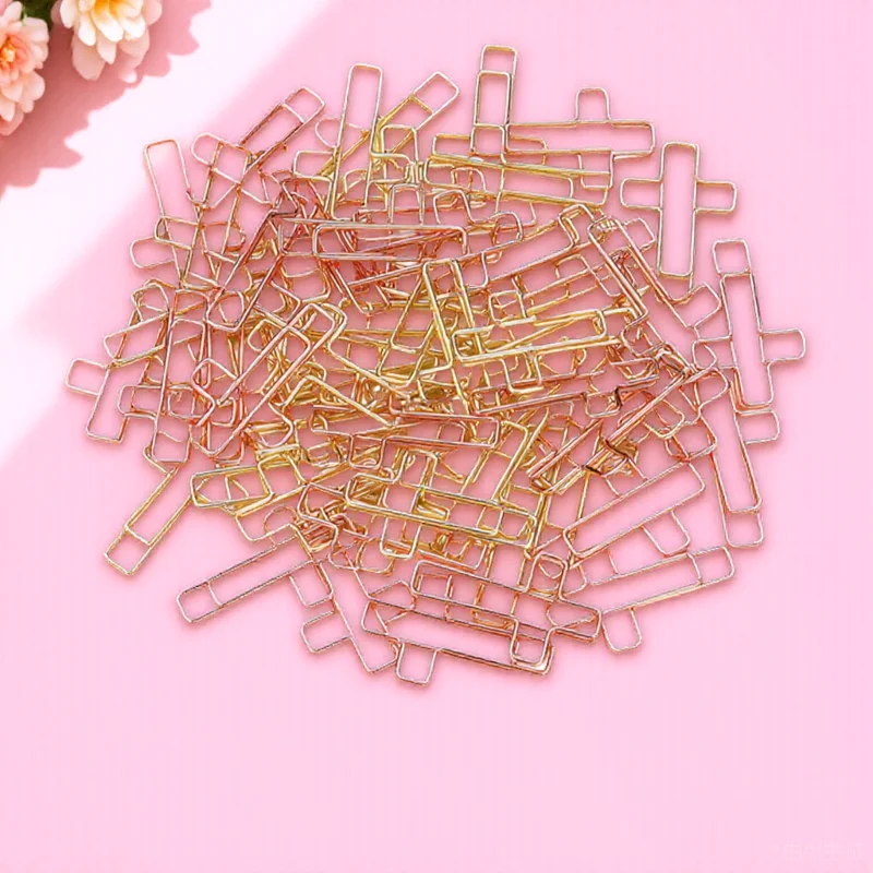 

40 Pcs Bible Paper Clip Fancy Clips Paperclip Cross Jumbo Document for Metal Office
