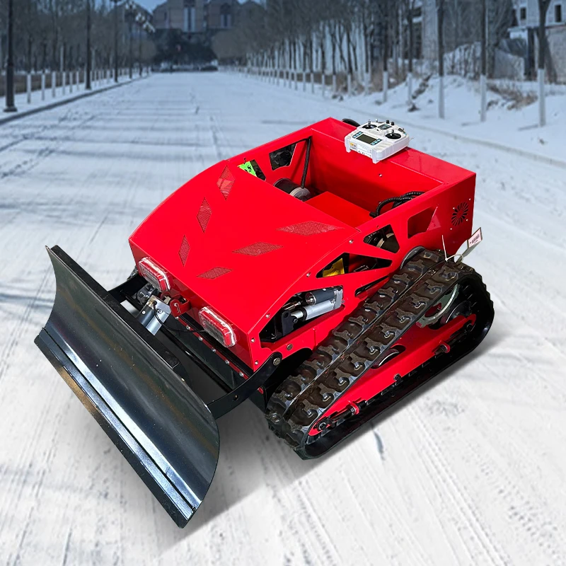 Wireless Control Versatile Snow Plow Quick Shipping Lane Snow Cleaner for Ice Removal