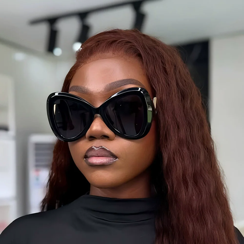 

Новые модные солнцезащитные очки в большой оправе «кошачий глаз» и бабочкой, женские модные солнцезащитные очки, роскошные дизайнерские солнцезащитные очки, солнцезащитные очки для путешествий, УФ-очки