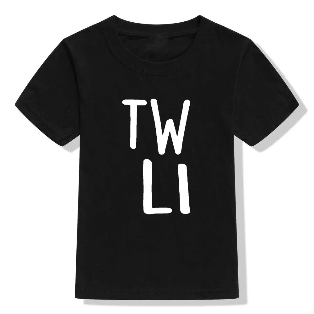 التوأم الحياة التوائم مطابقة تيز بلايز تي شيرت الفتيان الفتيات الصيف قصيرة الأكمام تي شيرت الأطفال الأخوة الأخوات التوأم تي شيرت #2