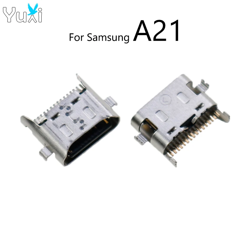 YuXi 1 Piece USB Charger Charging Port Dock Connector For Samsung A21 USB Jack Socket