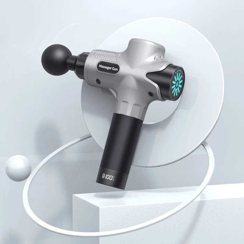 New Design Brushless Massager 30 Speed Low Sound Vibration Comfortable and Effective Exercise Mus Muscle Massage Gun