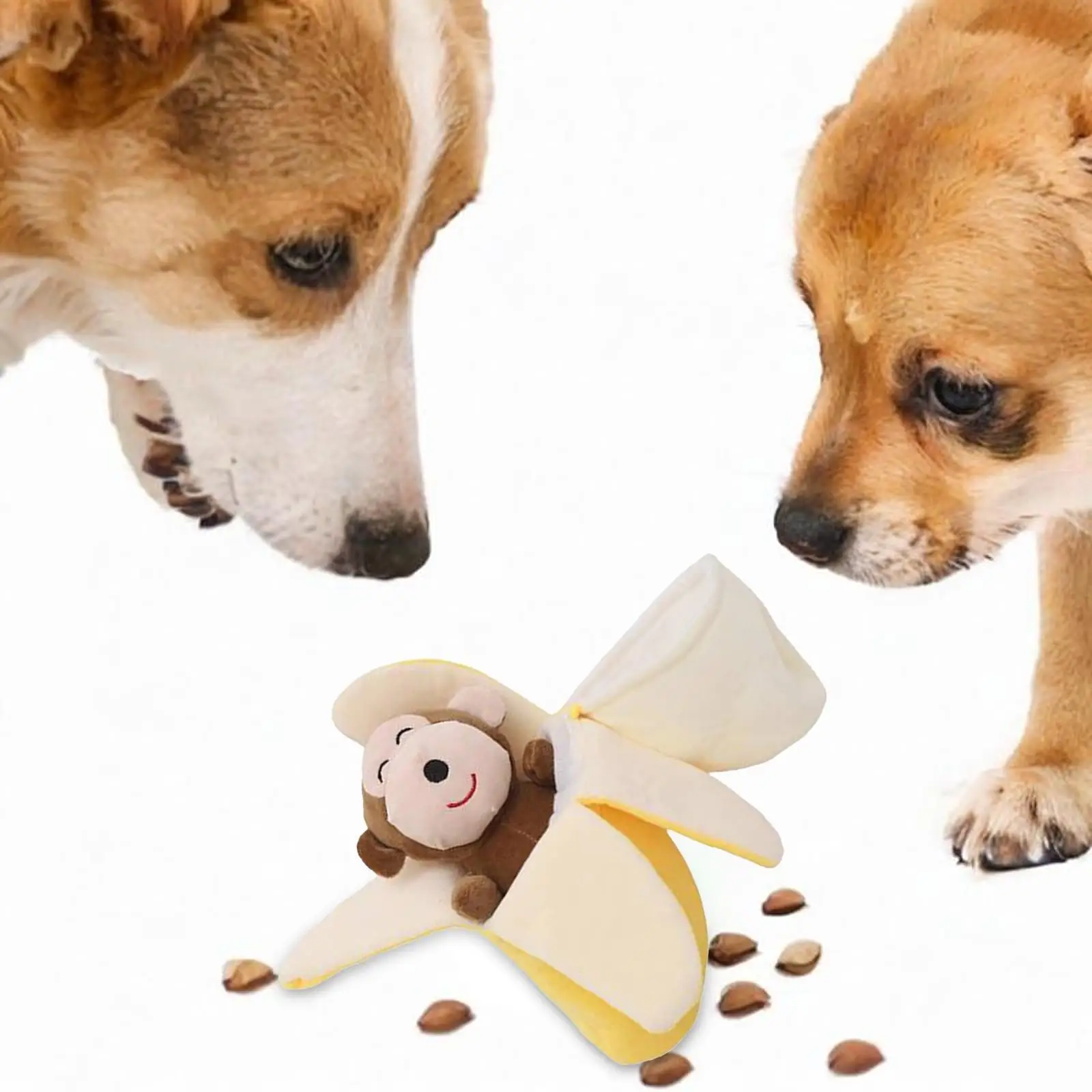 

Писклявая игрушка для собак, милая 4,33x12,6 дюйма, сохраняет их занят для маленьких собак среднего размера