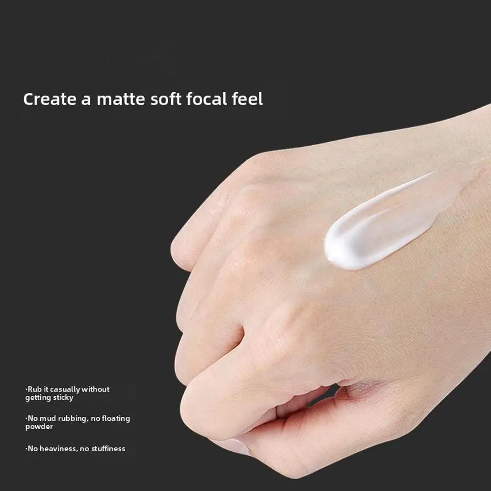 Men's BB Cream 50g Hydrating Tinted Moisturizer Waterproof Sweat-Proof Natural Coverage Long-Lasting Face Makeup for Daily Use