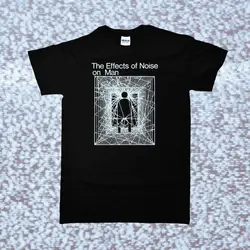 EFFECTS Of NOISE On MAN T Shirt Whitehouse wolf eyes prurient industrial coil merzbow throbbing gristle skinny puppy