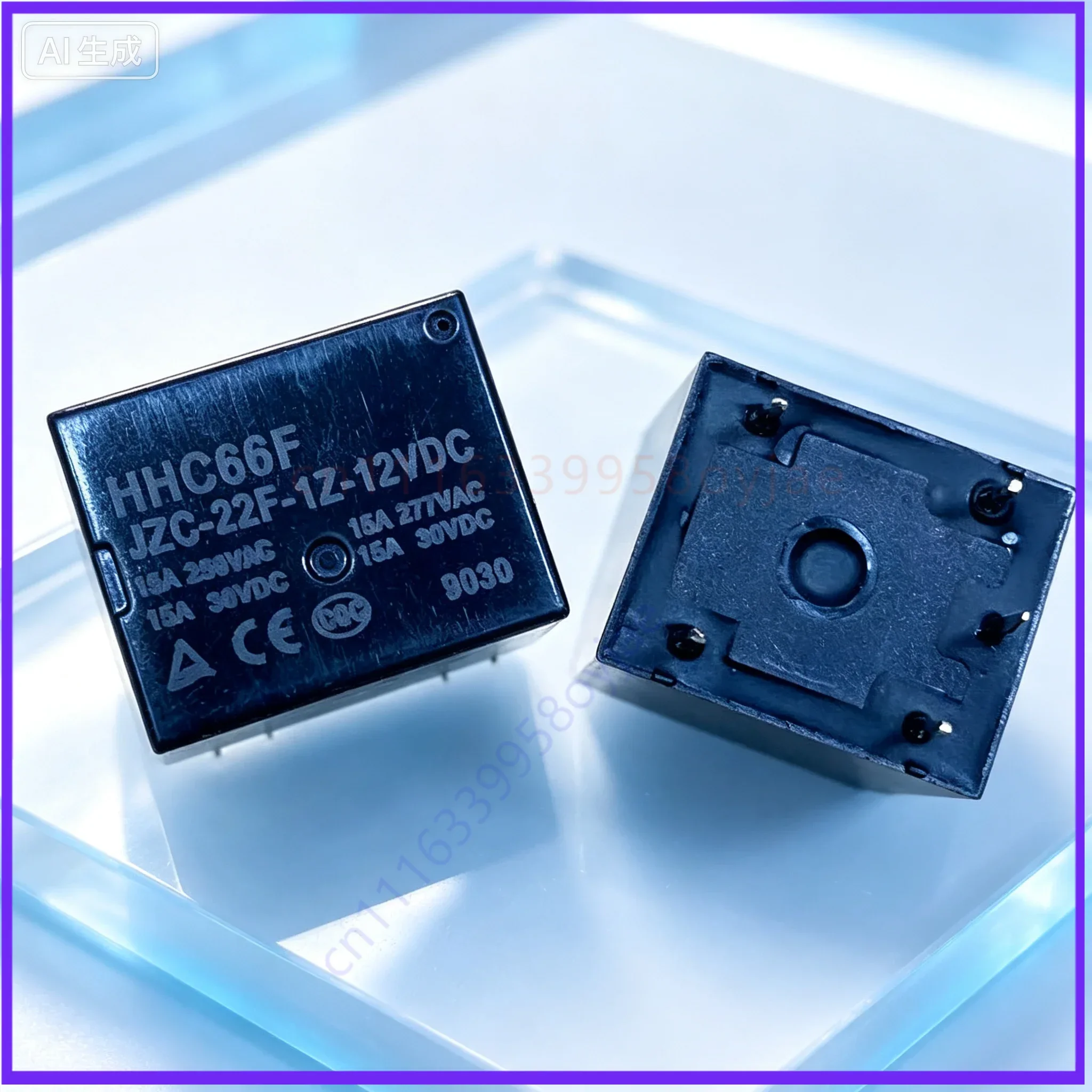 Relay for JZC-22F-1Z 12VDC HHC66F  30pcs