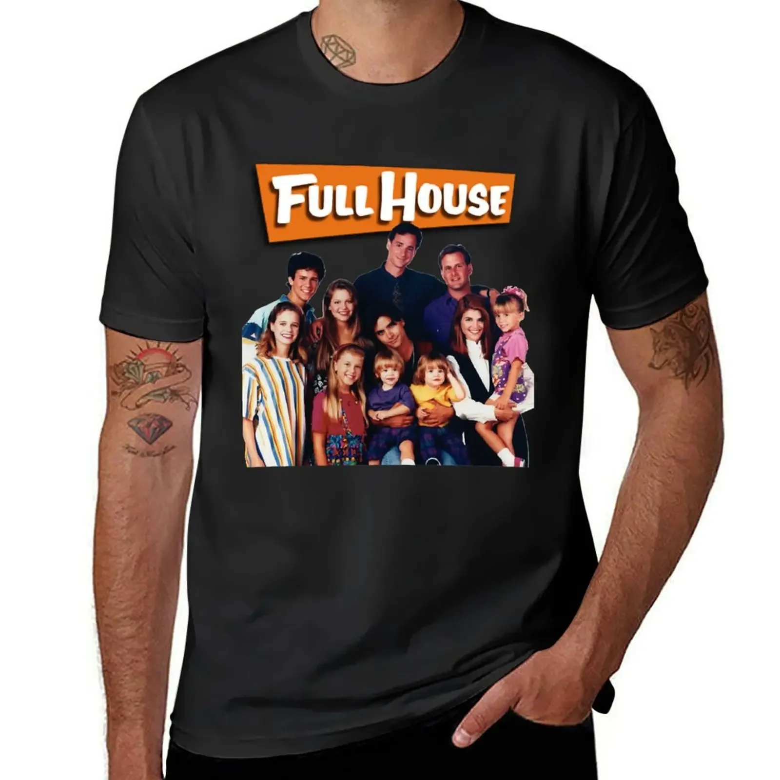 full house cast Classic T-Shirt anime basketball graphic tees quick drying men clothing