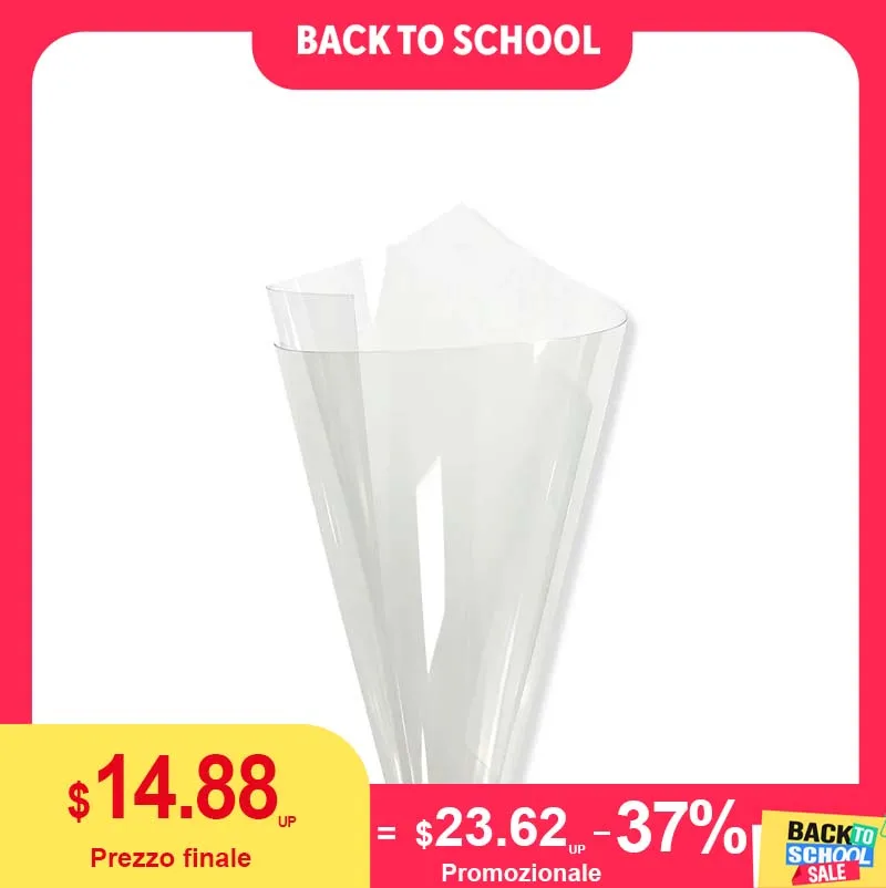 Self-Adhesive Transparent Rear Projection Film 4K HD Holographic Screen Sticker For Window Glass Storefront Advertising