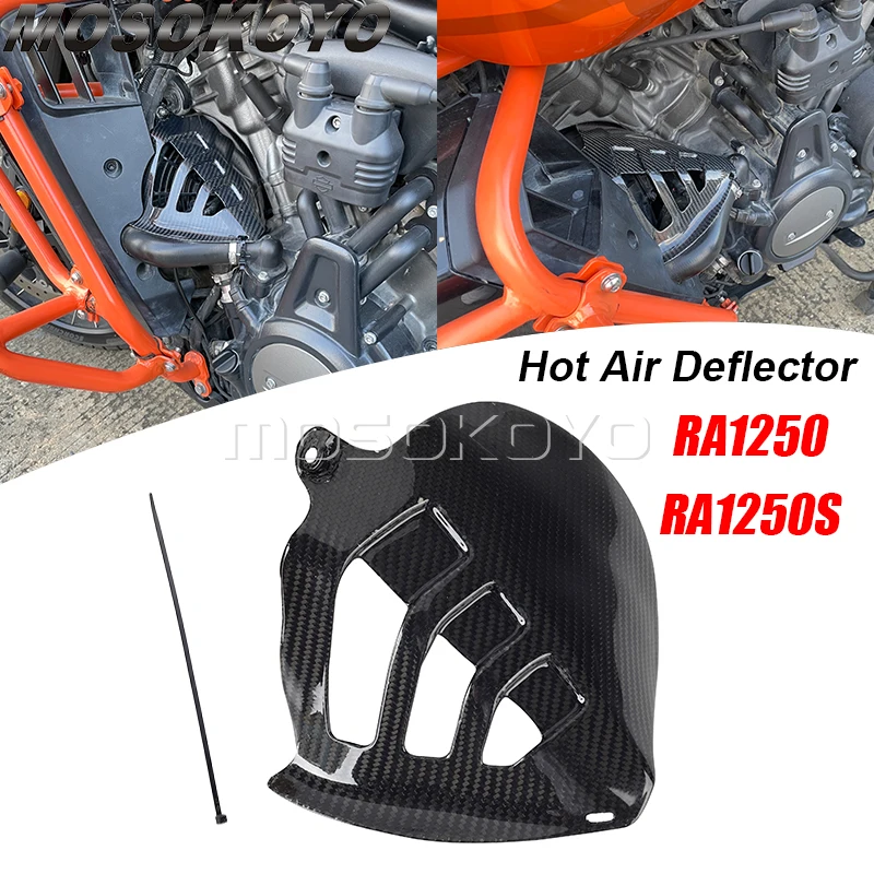 

Motorcycle Hot Air Deflector Exhaust System Anti-Scalding Heat Shield Cover Guard For PAN AMERICA 1250 S PANAMERICA1250 RA1250