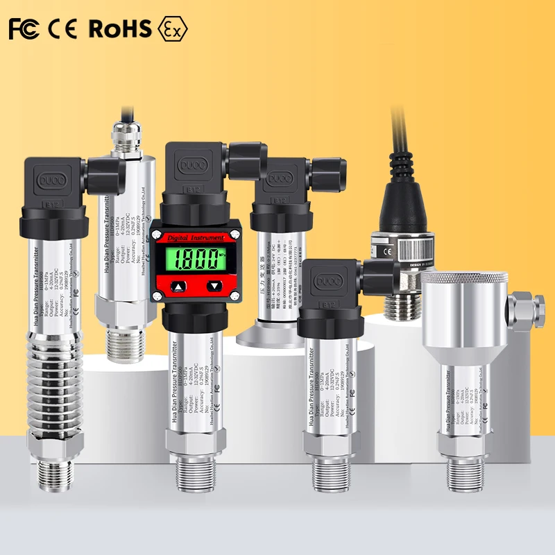 

Oem High Accuracy Submersible Pressure Transmitter 0.5-5v Digital Battery Operated Differential Pressure Transmitter