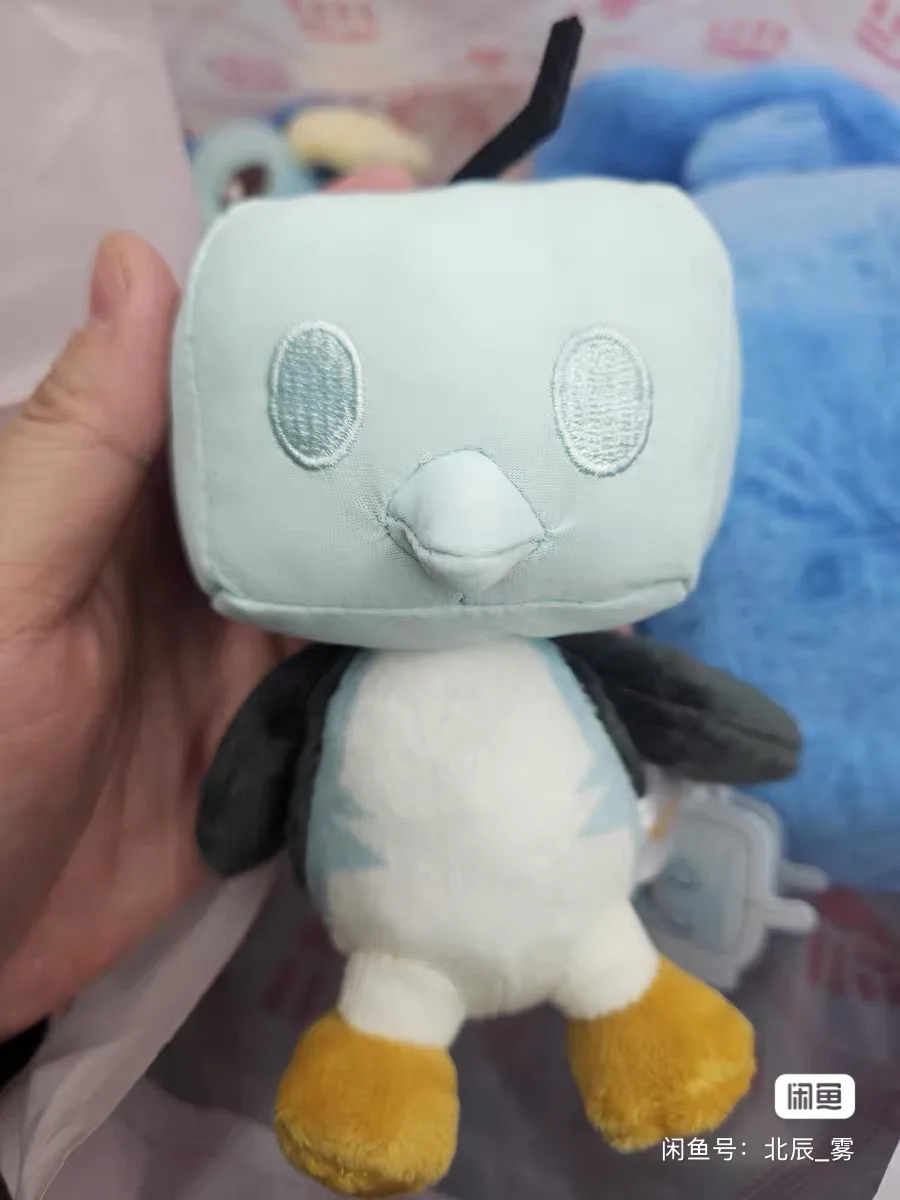 Original PokéMon Snow Realm Illusion Series Plush Dollm Pendant Eiscue Spheal Vanillite Toy Girl Birthday New Year Gift