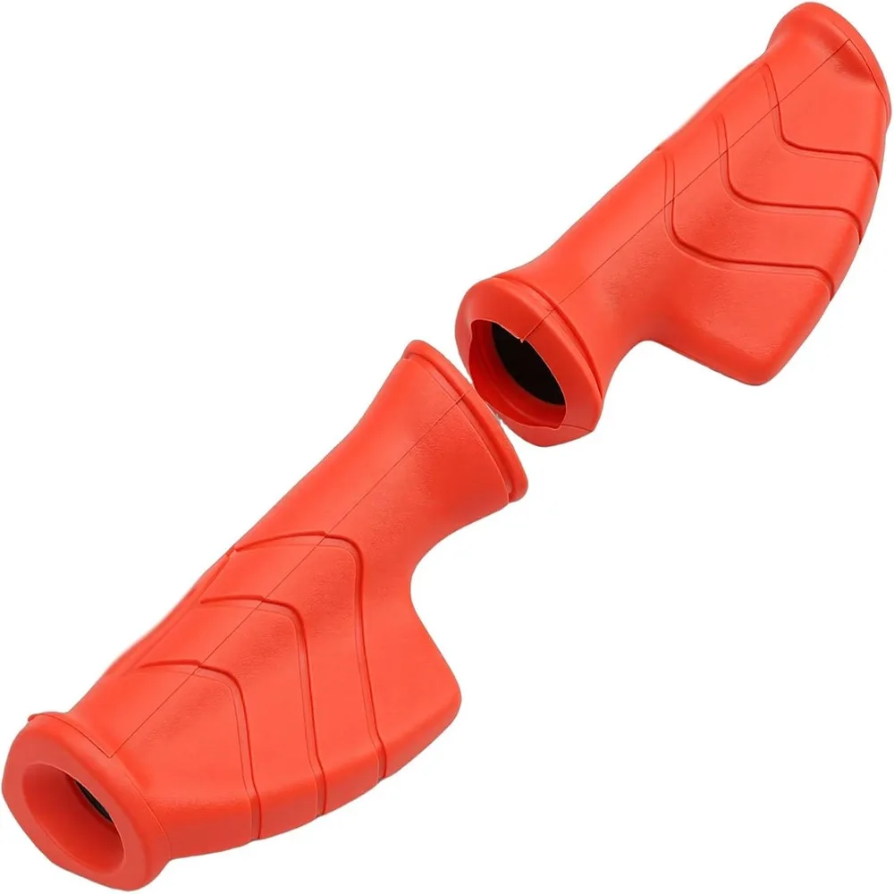 Rubber Material Palm Rest Handle Grip Anti Slip Vibration Absorption Handle Grip Set Replacement Handle Grip Replacement Part