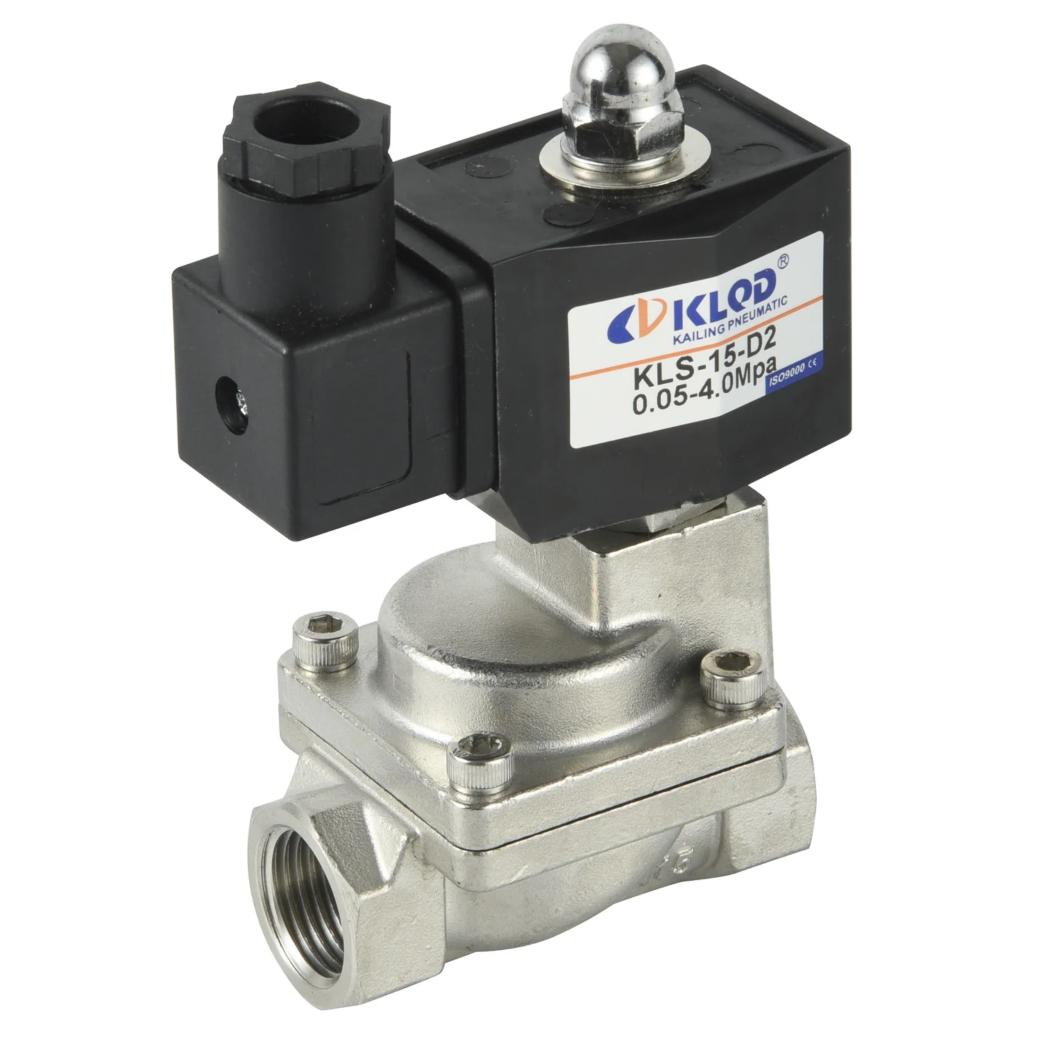 Stainless steel solenoid valve for energy storage equipment normally closed solenoid valve, KLQD brand KLS series