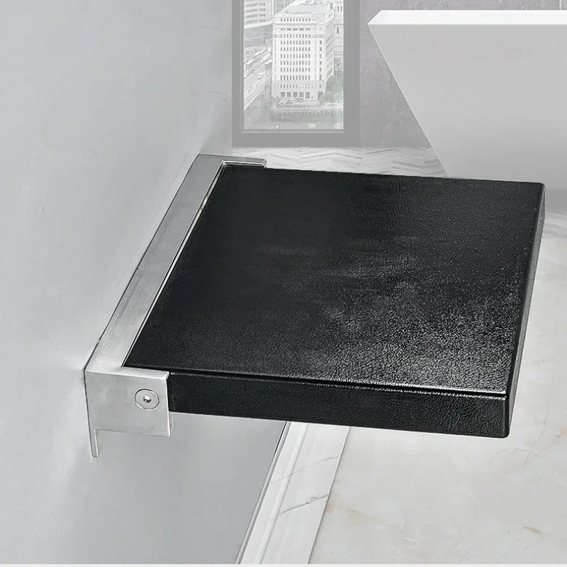 

Hot SellingFolding Stool Shower Shoes Relaxing Wall Hanging Seat Elderly Hidden Modern Taburete Plegable Folding Chair Wall
