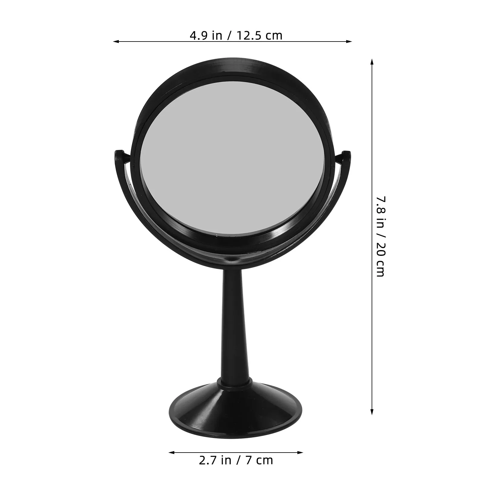 2 قطعة معدات مختبرية دوران البصرية الدائمة مرآة محدبة مقعرة تصميم عالي الدقة للتجارب البصرية كفاءة