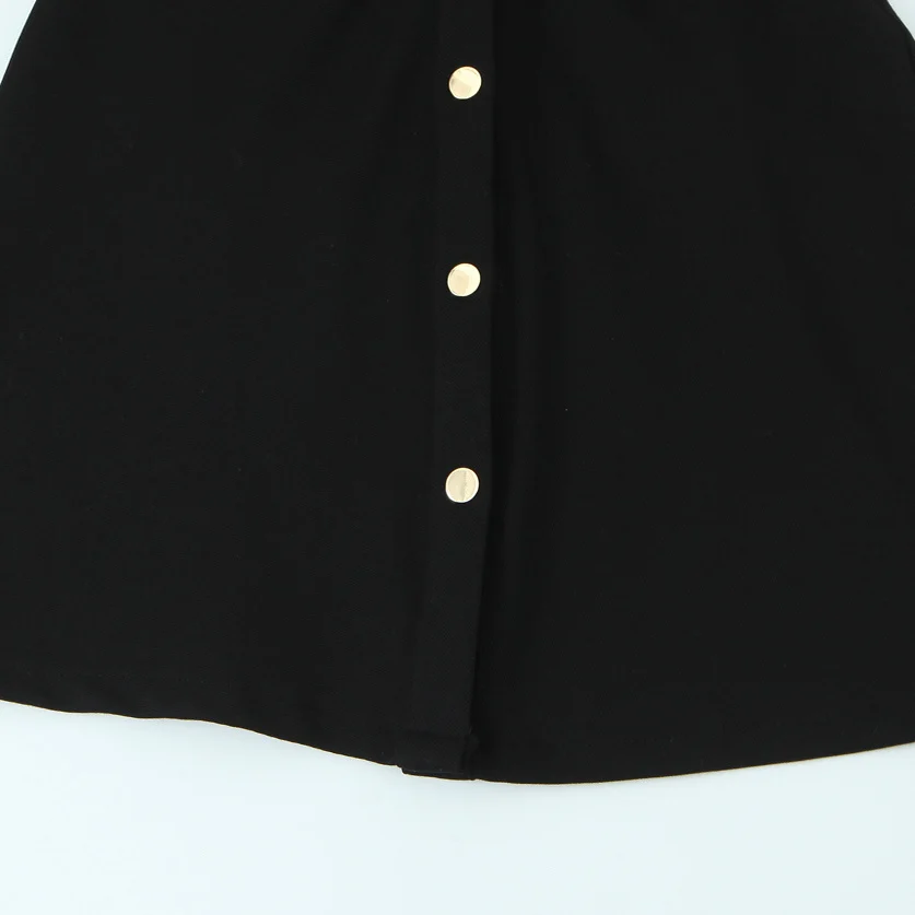 Autumn Long Sleeve Pleated Slim Fit Shirt Dress Women's Elastic Mini Skirt Elegant Style Single Button Turn-down Collar