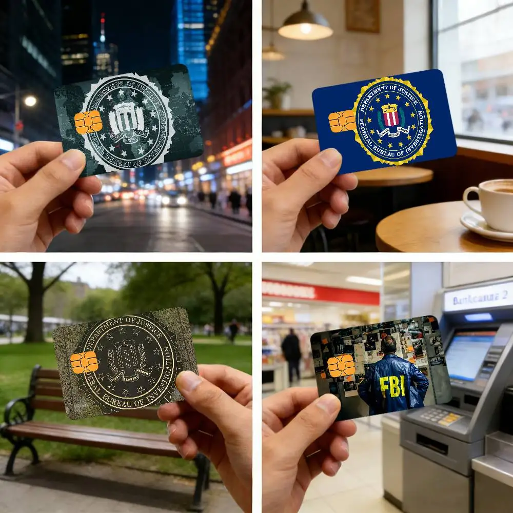 F-Fbi Bank Card Sti…