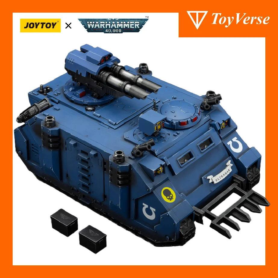 

TOYVERSE Joytoy Warhammer 40k Ultramarines Razorback с Twin Lascannon 1/18 Фигурки Модель игрушки