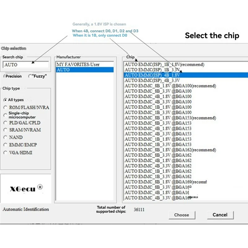 EMMC ISP Connection Cable 60Mhz 28MB/S Special Adapter Board For In-Circuit EMMC Programming For T76 Programmer