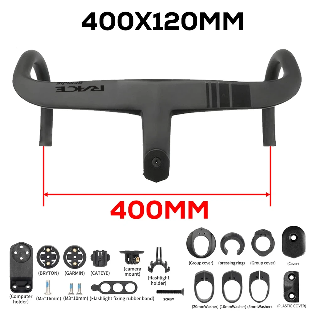 

Велосипедный руль RACE Road Bicycle T800 из полностью карбонового волокна, высокая жесткость, интегрированный, с внутренней проводкой тросов и креплением.