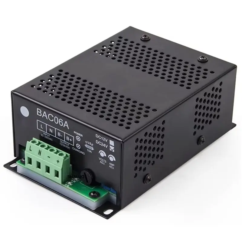 

ABGH-BAC06A DC24V 3A Модуль-адаптер для автоматической интеллектуальной зарядки аккумуляторов (копирующий тип)