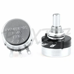 2pcs RV24YN20S Single-turn carbon film potentiometer 100 200 500R 1K  5K 10K  50K 100K 200K 500K 1M Ohm Adjustable Potentiometer