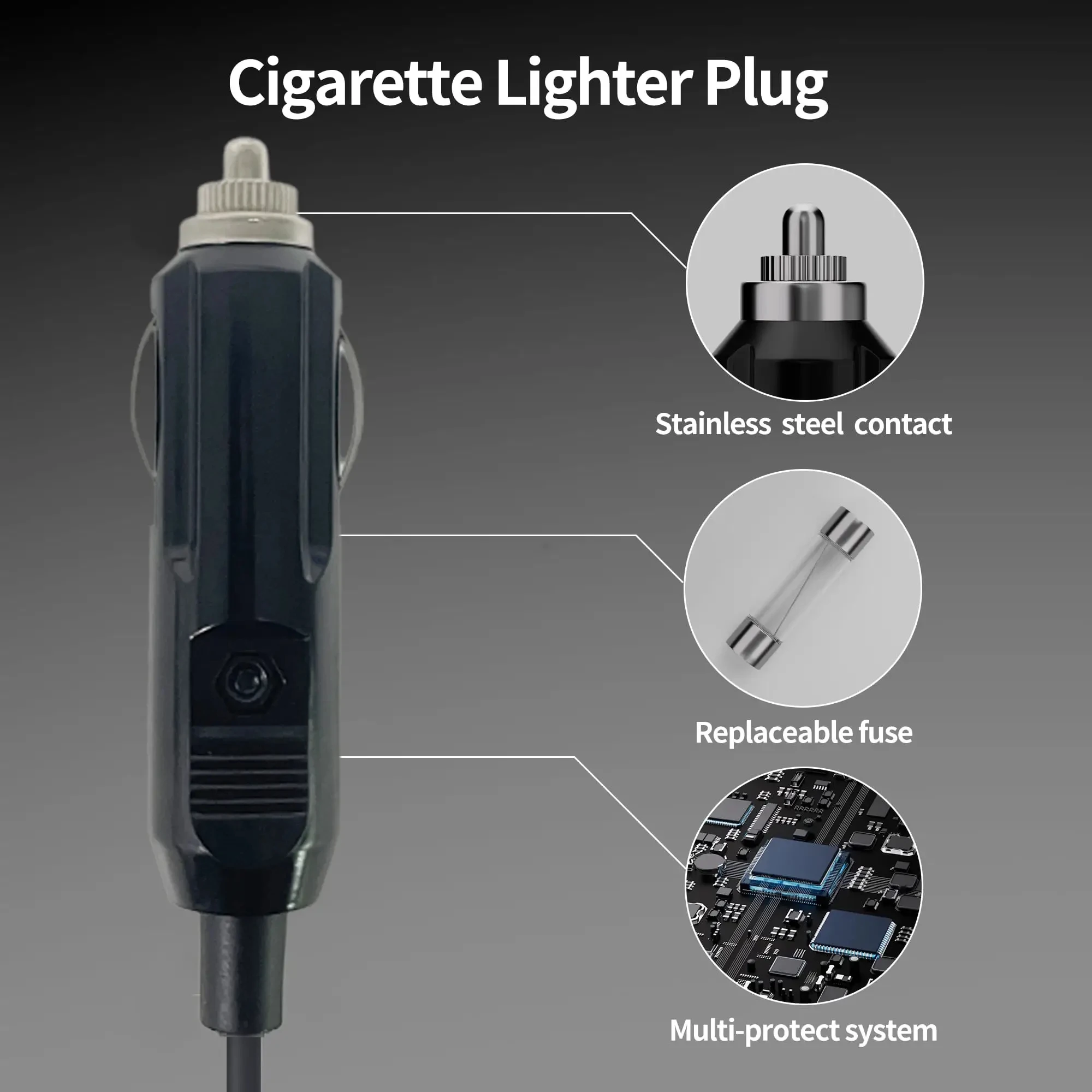 Pop For Starlink Mini MINI To DC Cable Car Charger 2/3/5m Output 30V 2A Power Cable SPX MINI Outdoor Car Interface Adapter Cable