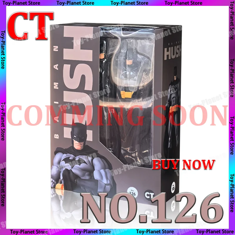 

New Ct Toys Batman Mafex 126 Dc Batman Figure Shf Anime Action Figure Figurine Statue Model Customized Gifts Kids Toys
