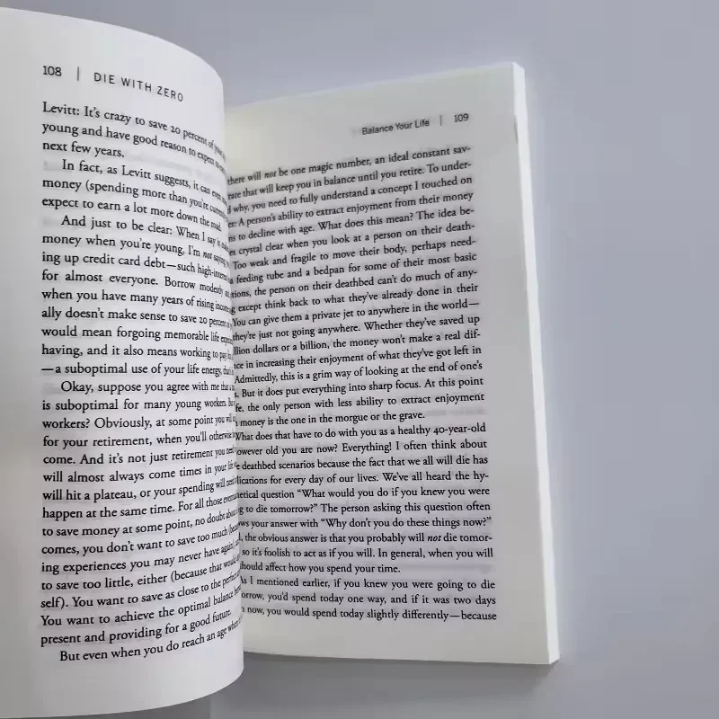 Die with Zero: todo lo puedo desde tu dinero y tu vida Libros en inglés