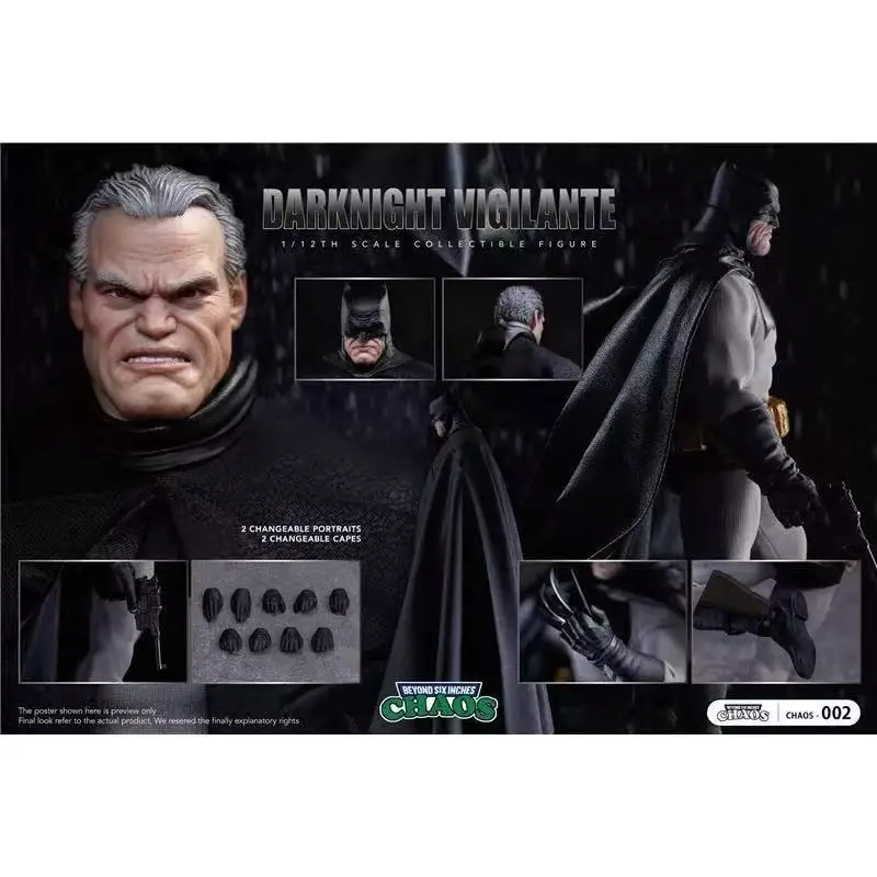 

CHAOS 1/12 SCHAOS-002 Фигурка Бэтмена Night Vigilante Returns 1/12