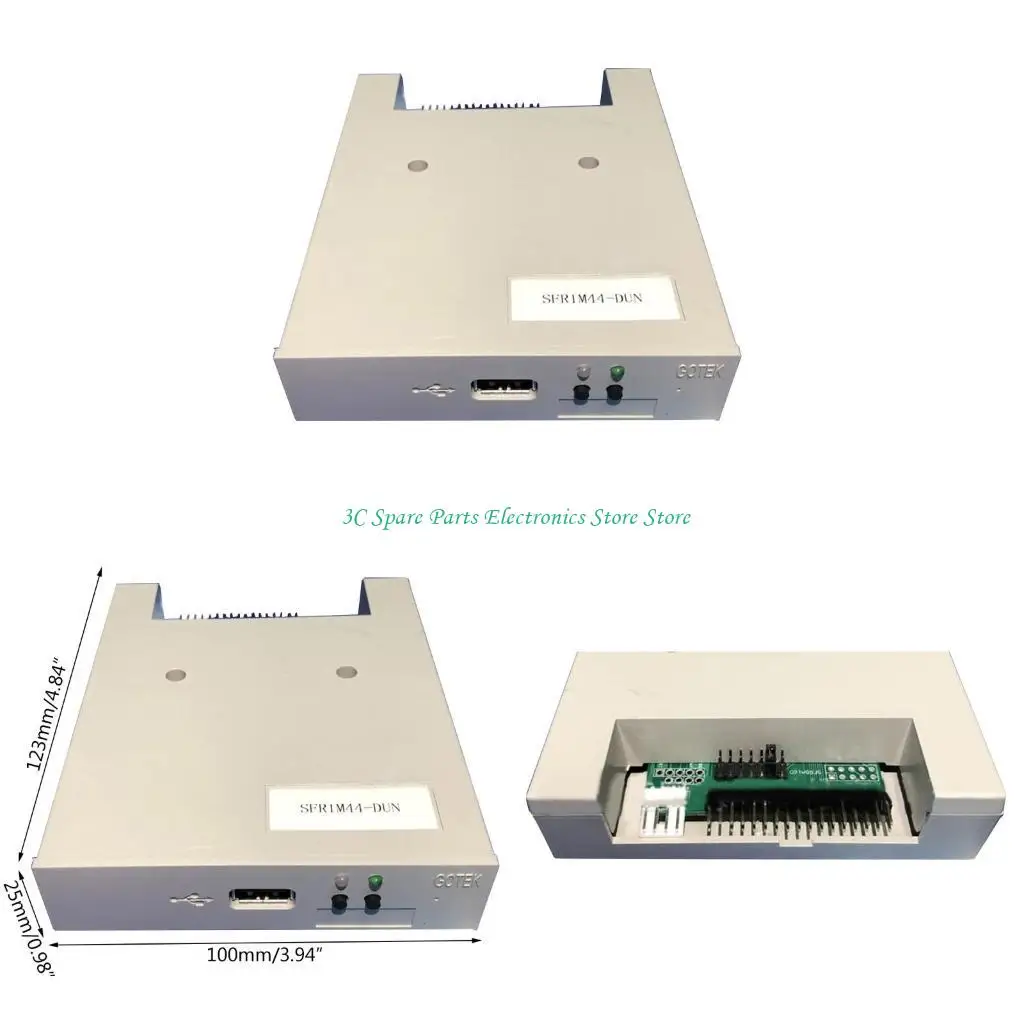 

SZ 3,5 дюйма USB-накопитель внешний флоппи-дисковод портативный 1,44 МБ FDD для станков