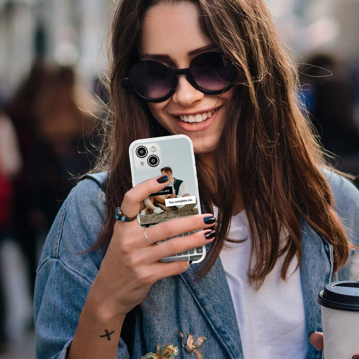 حالة الهاتف المخصصة شخصية نمط مخصص ونص هدية رومانسية الذكرى الأسرة زوجين صديق الحيوانات الأليفة #3