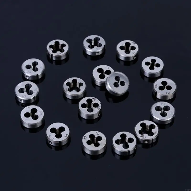 E1PD 40pc Versatile Tap dan Die Set Bread Thread Repair Bor untuk Tugas Rumah dan Lokakarya