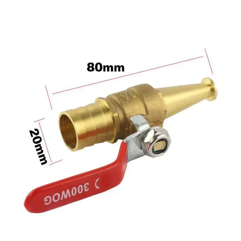 

High-pressure Water Copper Gun High-pressure Water Copper Gun Car Hose Sprinkler Switch Watering Garden Fire-fighting Water Pipe