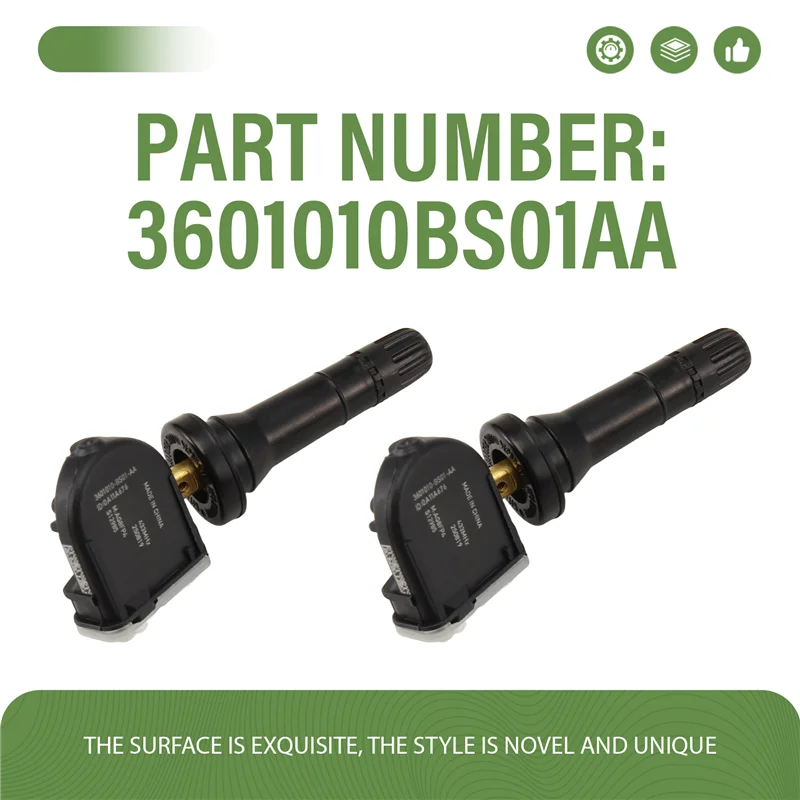 AU34-3601010BS01AA TPMS مستشعر ضغط الإطارات لـ Changan ALSVIN CS35 PLUS CS85 CS95 2019-2021 Hunter KP1 Landtrek