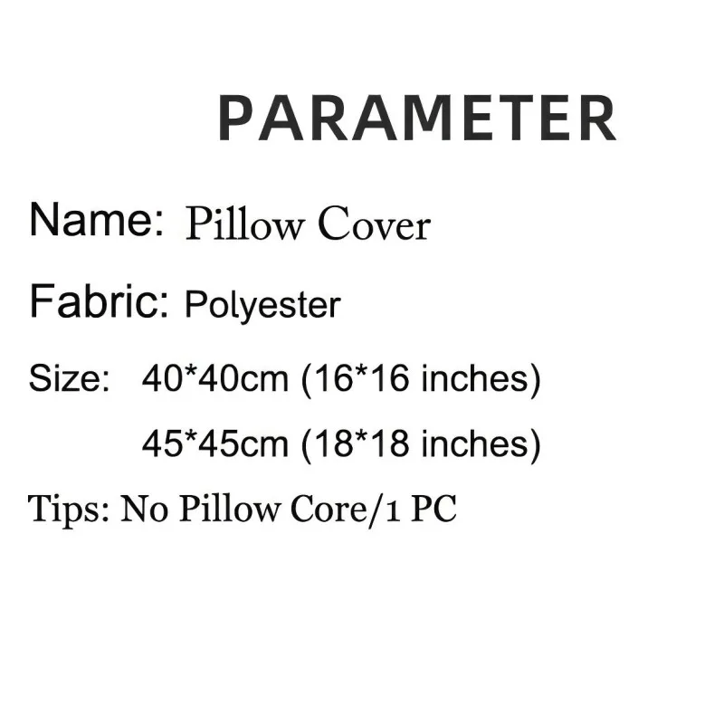 1-Pack  Pillowcases with Ruffles (No Pillow Core ) , Farmhouse French Shabby Romantic Chic Pillow Cover for Bedding