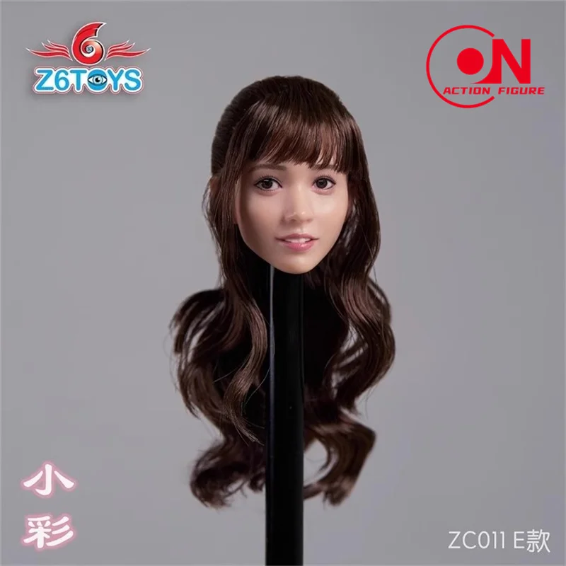 Z6TOYS ZC011 1/6 Saika Kawakita Beweegbare Ogen Head Sculpt Carving Model Fit 12 ''Vrouwelijke Soldaat Action Figure Body poppen