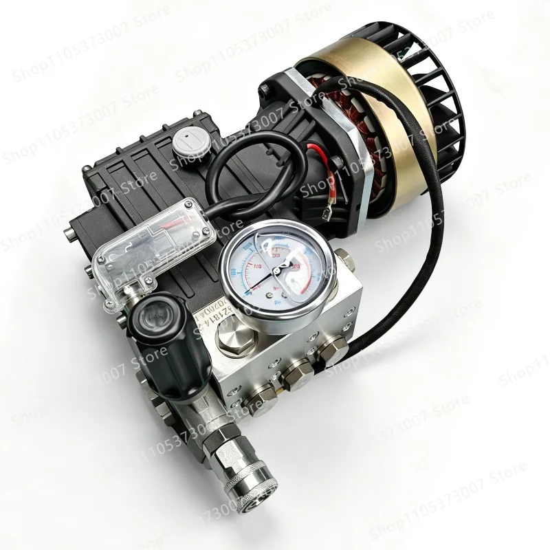 Commercial high pressure cleaner variable frequency permanent magnet outer rotor brushless high pressure car washer