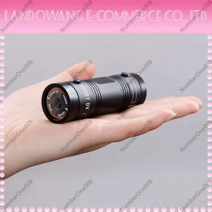 Cross Border Wholesale F9 Rainproof Action Camera 1080P HD Driving Recorder Single Tube Lens