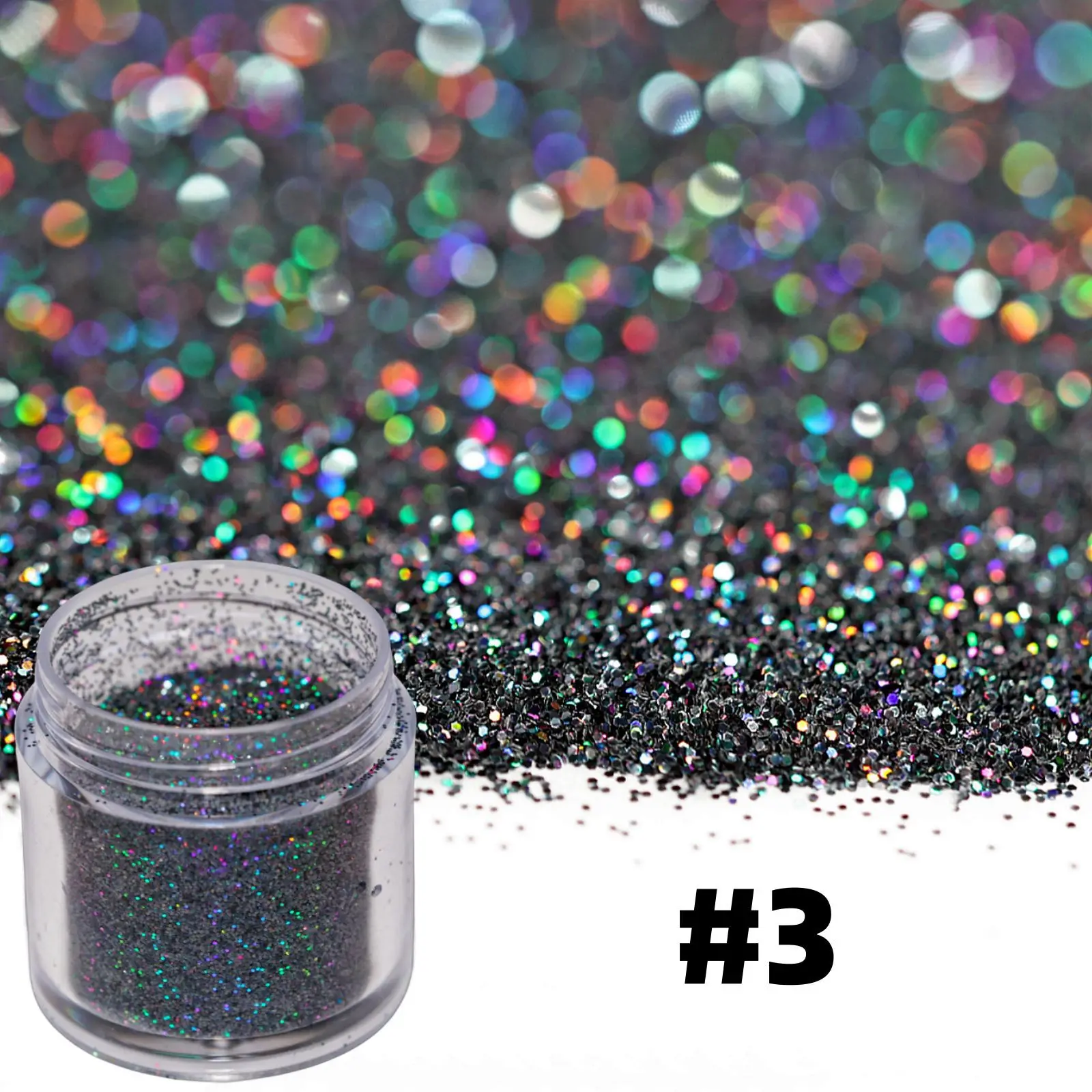 10ml Shiny Holographic Glitter Nail Art Decorations Laser Pigment Powder All For Manicure Glitter Bulk Decoracion