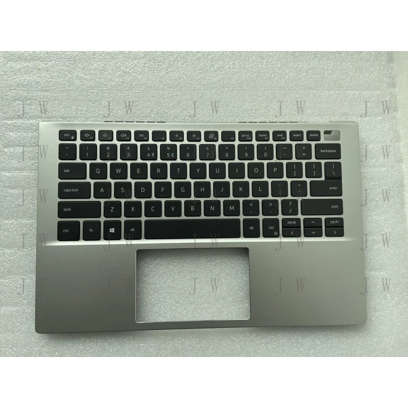 DDW  For Dell Inspiron 5000 5300 5301silvr Palm rest black Keyboard withot backlight