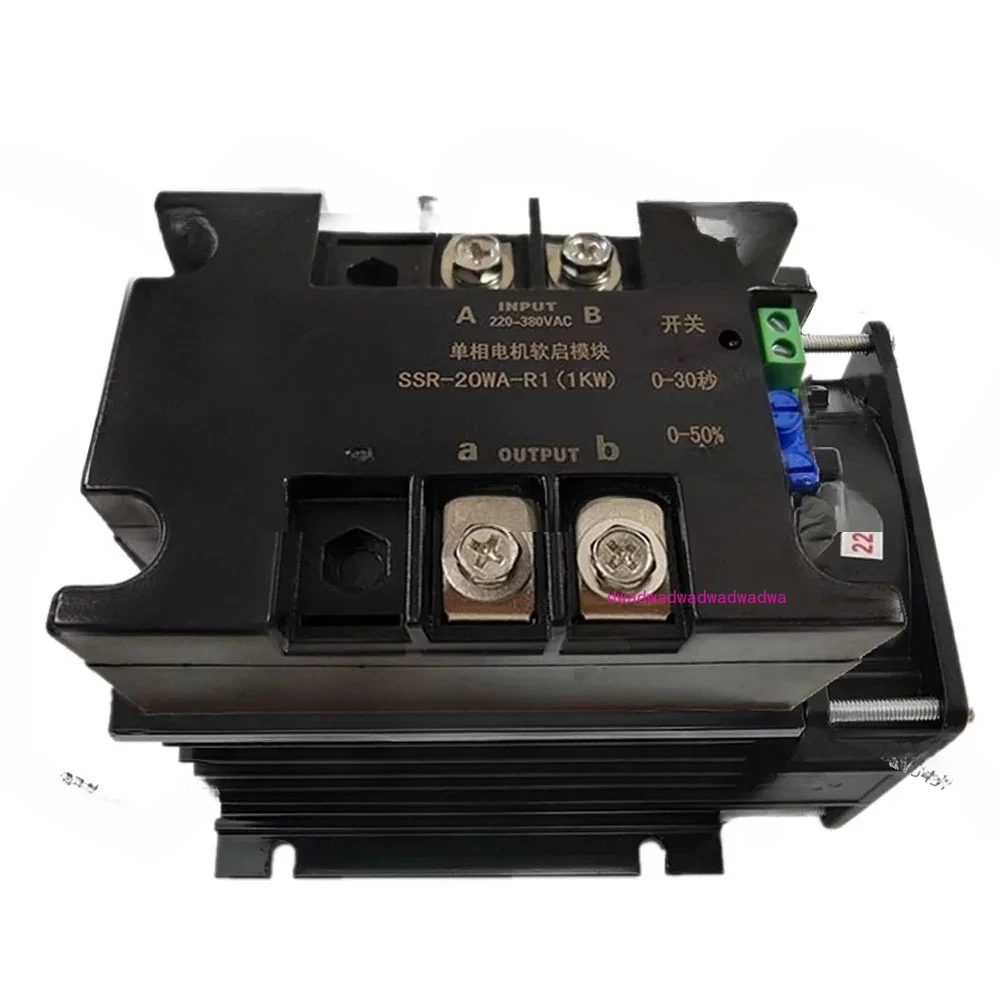 single phase SSR-200WA-R2(4KW) 4KW 220V motor soft starter soft stop function