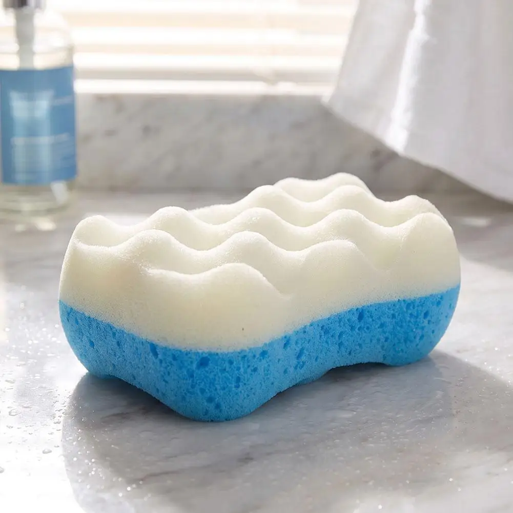 Bath Sponge Women/Men Exfoliating Body Sponges Bath Sponges Pouf Foam Loofahs Sponge To Spa Reusable Bathing Accessories