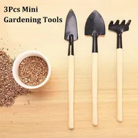 3Pcs Mini Gardening Tools Potting Plant Raising Planting Flowers Multifunctional Tools Home Decor Garden Set Hand Tools