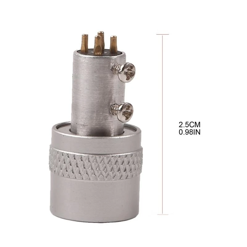 090F Aluminium سبيكة SME Type Type Headshell Socket Connector 24K Gold Gold Plated for SME Turntables Vinylplayers Audiophiles