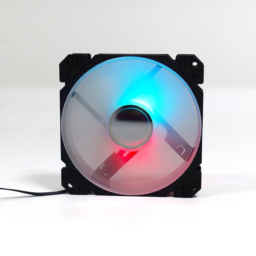 MANMU Rgb Kipas Gaming 12V pc 120mm Kipas Rgb Pendingin Pengendali Kipas Komputer Untuk Gaming