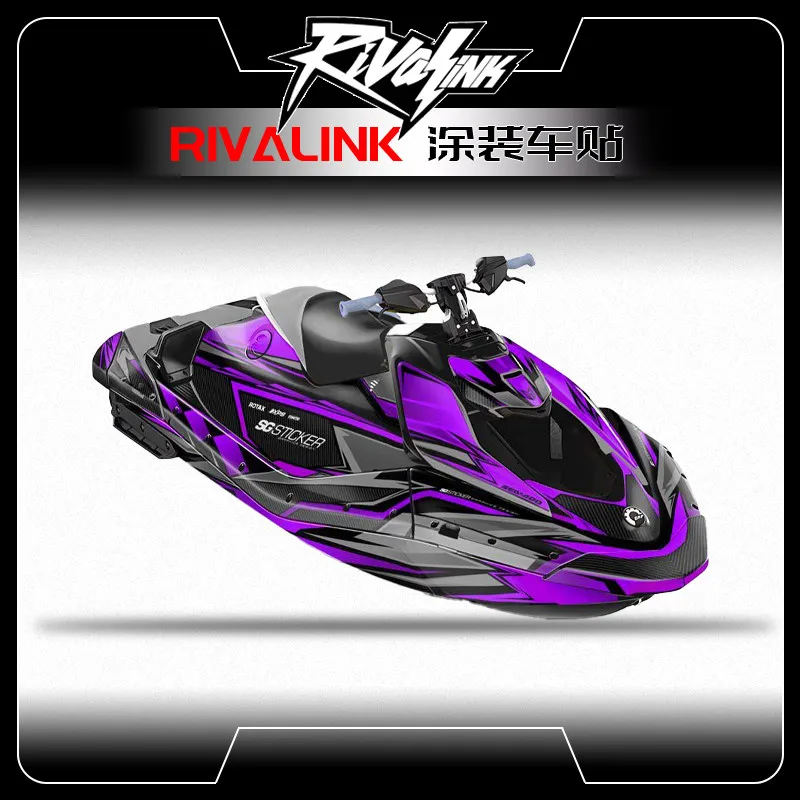 Suitable for 2024-2025seadoo spark jet ski sticker print decal sunscreen waterproof personalized customization